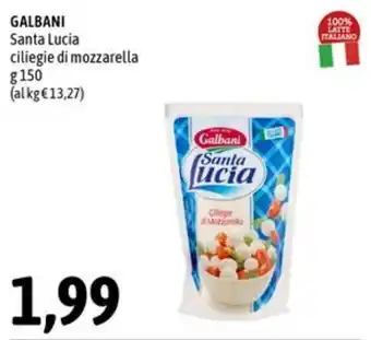 Galbani Santa Lucia ciliegie di mozzarella