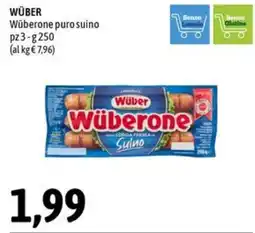 Madis Wüber Wüberone puro suino offerta