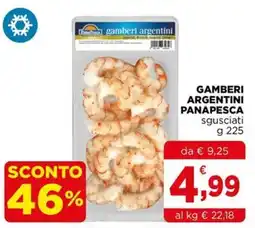 Gran mercato Gamberi argentini Panapesca sgusciati offerta