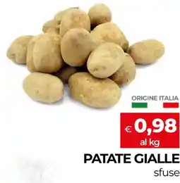 Unicoop Patate gialle offerta