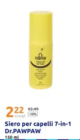 Action Siero per capelli 7-in-1 Dr.PAWPAW offerta
