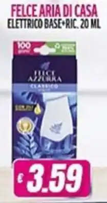 Vitulano Drugstore Felce Azzurra elettrico base+ric. offerta