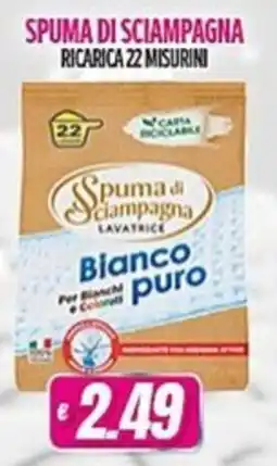 Vitulano Drugstore Spuma di sciampagna lavatrice bianco puro offerta