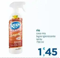 Bravo Casa rio casa mia legno igienizzante spray offerta
