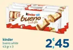 Bravo Casa kinder bueno white offerta