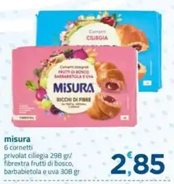 Bravo Casa Misura cornetti integrali frutti di bosco, barbabietola e uva offerta