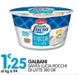 Le Delizie del Sud Galbani Santa Lucia Fiocchi di Latte offerta