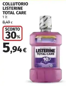 Coop Superstore Collutorio Listerine Total Care offerta
