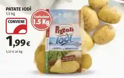 Coop Superstore Patate Iodi Pizzoli offerta