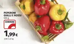 Coop Superstore Peperoni gialli e rossi offerta