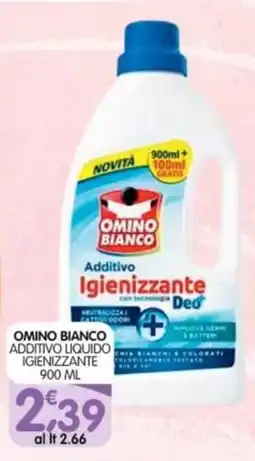 Le Delizie del Sud Omino Bianco Additivo liquido igienizzante offerta