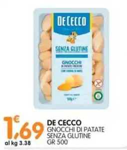 Le Delizie del Sud De Cecco gnocchi di patate senza glutine offerta