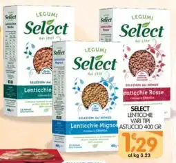 Le Delizie del Sud Select Lenticchie Vari Tipi offerta
