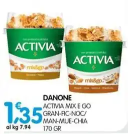 Le Delizie del Sud Danone Activia Mix e Go Gran-Fic-Noc/Man-Mue-Chia offerta