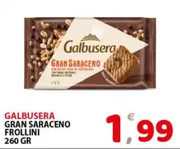 Il Centro Superstore Galbusera gran saraceno frollini offerta
