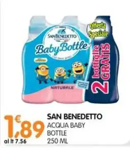 Le Delizie del Sud San Benedetto Acqua Baby Bottle offerta