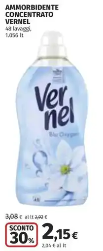 Coop Superstore Ammorbidente concentrato Vernel offerta