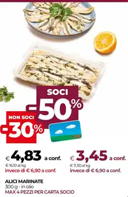 Unicoop Alici marinate offerta