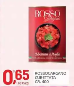 Carni e Affini Supermercati Rossogargano cubettata offerta