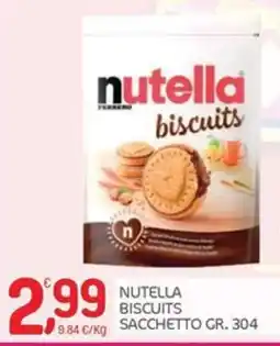 Carni e Affini Supermercati Nutella biscuits offerta