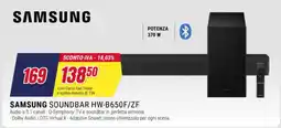 Trony Samsung Soundbar HW-B650F/ZF offerta