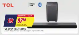 Trony TCL Soundbar S55HE offerta
