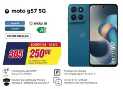 Trony moto g57 5G offerta