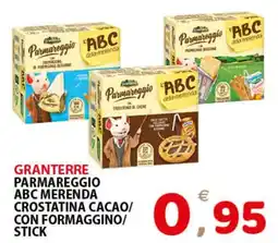 Il Centro Superstore Parmareggio ABC merenda crostatina cacao offerta