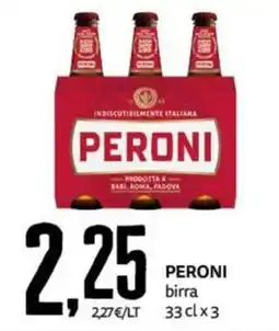 PRO7 Supermercati Peroni birra offerta