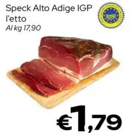 MAX Supermercati Speck Alto Adige IGP offerta