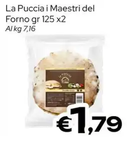 MAX Supermercati La Puccia i Maestri del Forno offerta