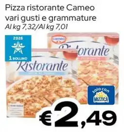 MAX Supermercati Pizza ristorante Cameo offerta
