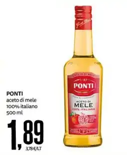 PRO7 Supermercati Ponti aceto di mele offerta