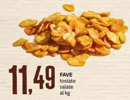 PRO7 Supermercati Fave tostate salate offerta