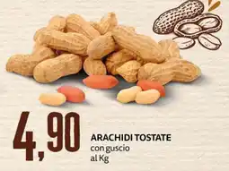 PRO7 Supermercati Arachidi tostate con guscio offerta