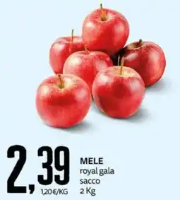 PRO7 Supermercati Mele royal gala sacco offerta