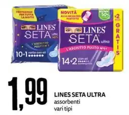 PRO7 Supermercati Lines seta ultra assorbenti offerta