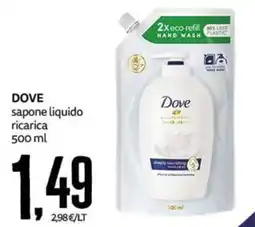 PRO7 Supermercati Dove sapone liquido ricarica offerta