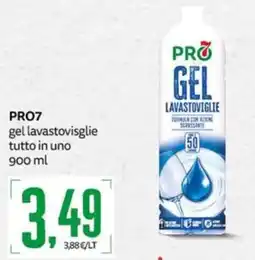 PRO7 Supermercati Pro7 gel lavastoviglie tutto in uno offerta