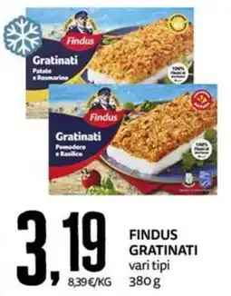 PRO7 Supermercati Findus Gratinati offerta