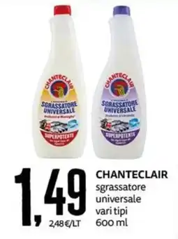 PRO7 Supermercati Chanteclair sgrassatore universale offerta