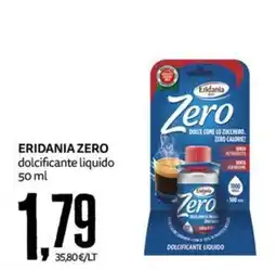 PRO7 Supermercati Eridania Zero dolcificante liquido offerta