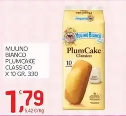 Carni e Affini Supermercati Mulino Bianco PlumCake Classico offerta
