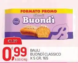 Carni e Affini Supermercati Baulli Buondì Classico offerta