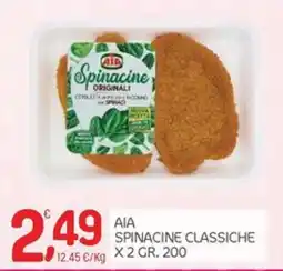 Carni e Affini Supermercati AIA Spinacine classiche offerta