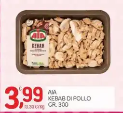 Carni e Affini Supermercati AIA Kebab di pollo offerta