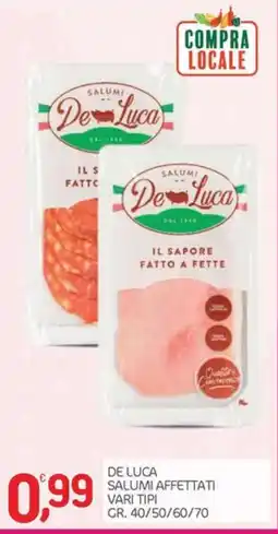 Carni e Affini Supermercati De Luca salumi affettati offerta