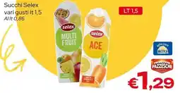 MAX Supermercati Selex Succhi offerta