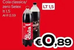 MAX Supermercati Selex Cola classica/zero offerta