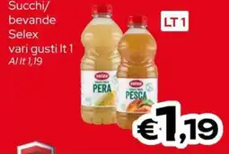 MAX Supermercati Succhi/bevande Selex offerta